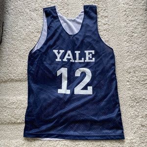Yale Bulldogs Navy Blue Basketball Mesh Jersey | Unisex | Size Medium
